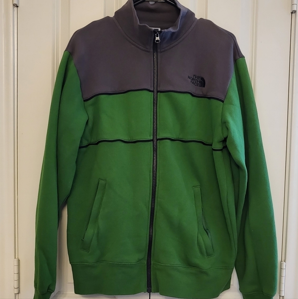 North Face full zip fleece jacket